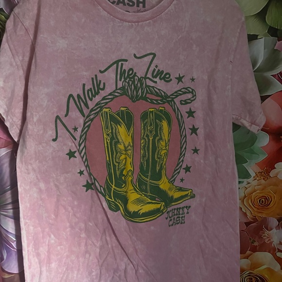 Ash Tops - Ash Pink Graphic Tee